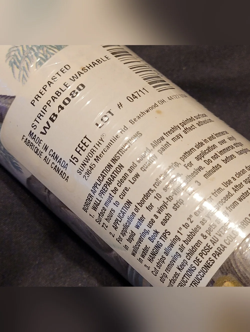 NEW Vintage Sunworthy Dinosaur Prehistoric Wallpaper Border WB4080 Lot of 6